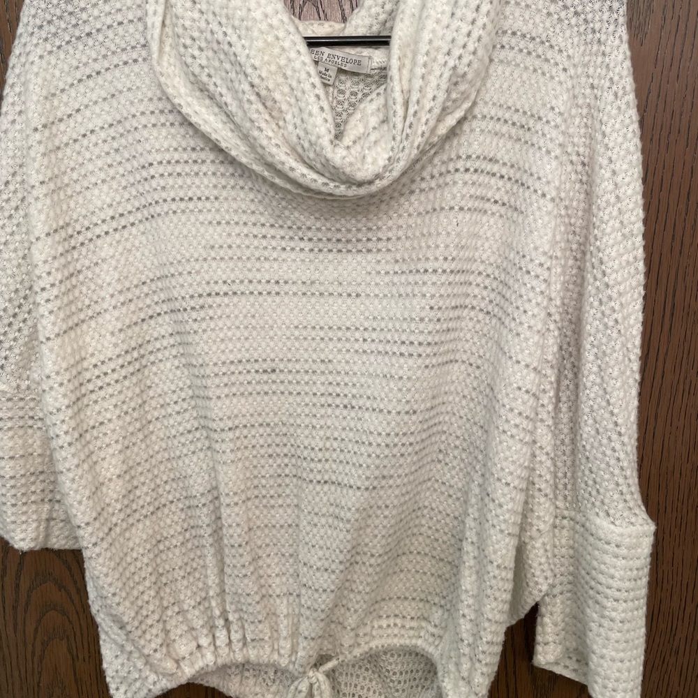 Green Envelope Sweater